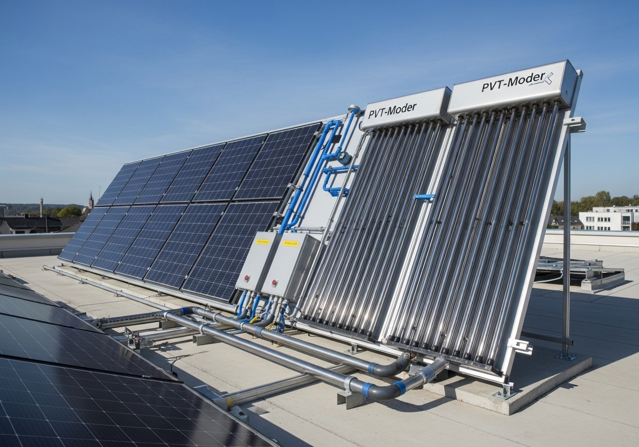 PVT-Module: Strom & Wärme in einem
