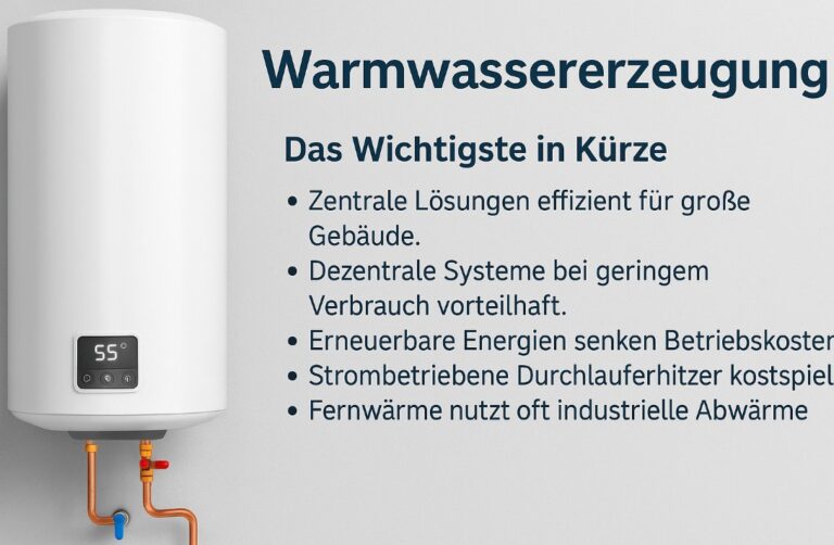 Warmwassererzeugung