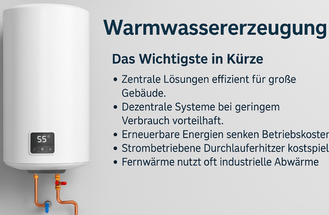 Warmwassererzeugung