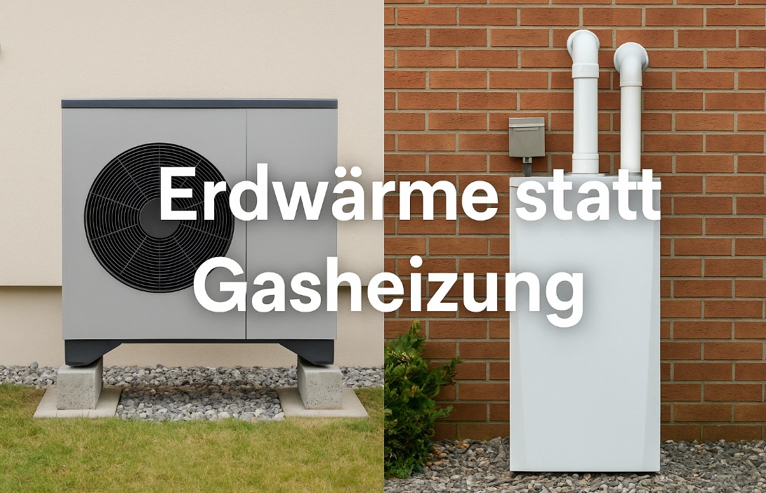 Erdwärme statt Gasheizung