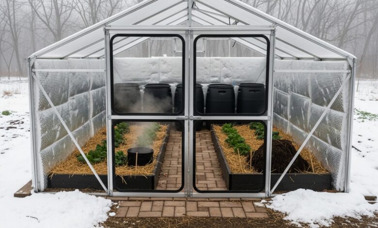 Frostwächter für Gewächshaus ganz ohne Strom