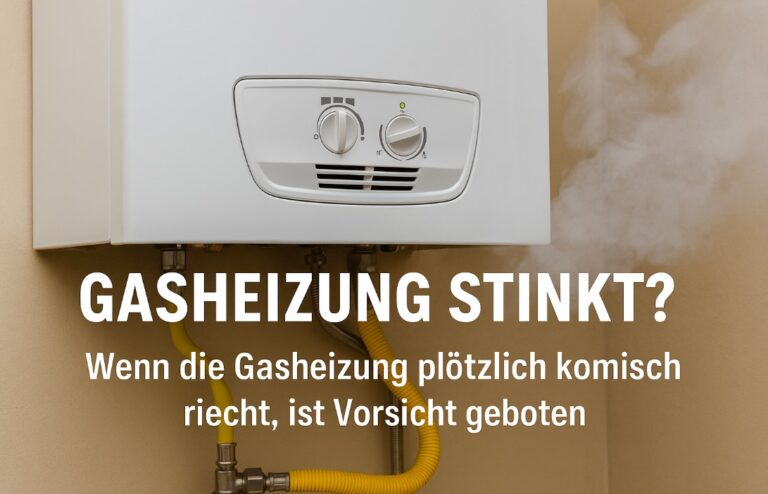 Gasheizung stinkt