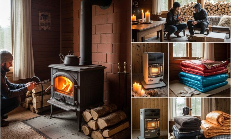Heizen ohne Strom: So bleiben Sie warm im Notfall