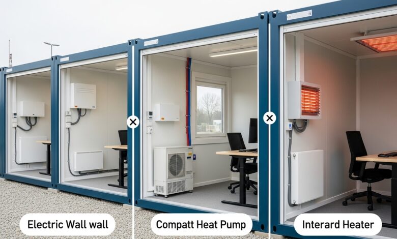 Heizung für Bürocontainer: Effiziente Lösungen im Überblick