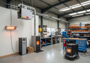 Heizung für Werkstatt – alle Optionen im Vergleich