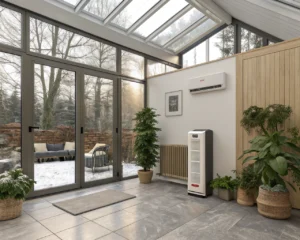 Heizung für Wintergarten