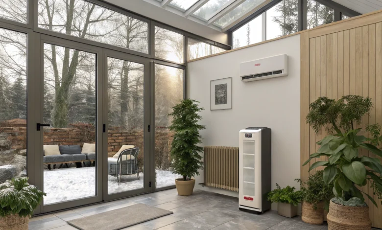 Heizung für Wintergarten