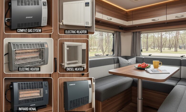 Heizung für Wohnwagen: Alle Systeme im Vergleich