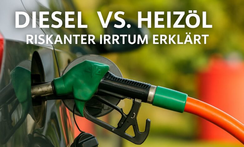 Unterschied zwischen Heizöl und Diesel