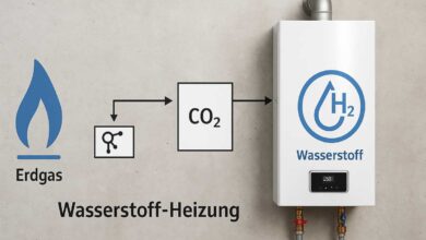 Wasserstoff-Heizung: Sauber heizen ohne CO₂ [Bildinhalt mit KI erstellt]