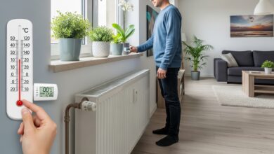 Mindesttemperatur in Wohnungen [Bildinhalt mit KI erstellt]