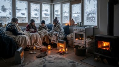 Gaskrise Winter 2026: Womit heizen wenn Gas ausfällt? [Bildinhalt mit KI erstellt]