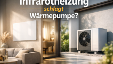 Stark unterschätzt: Infrarotheizung schlägt Wärmepumpe?