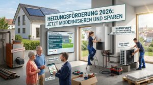 Heizungsförderung 2026: KfW 458 einfach erklärt – bis zu 70 % Zuschuss sichern