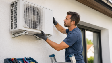 Klimaanlage selbst installieren [Bildinhalt mit KI erstellt]